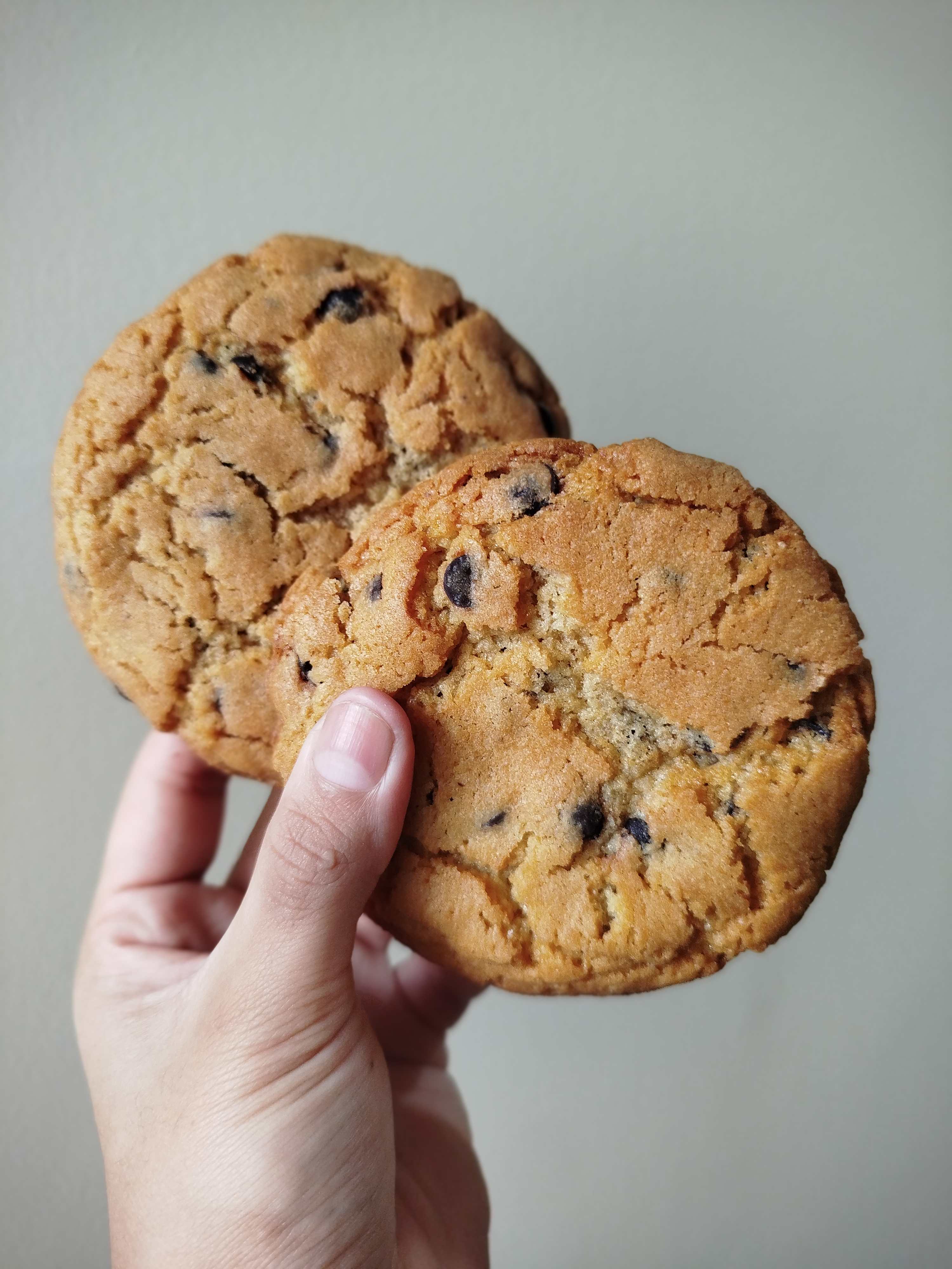 Cookies con chips de chocolate